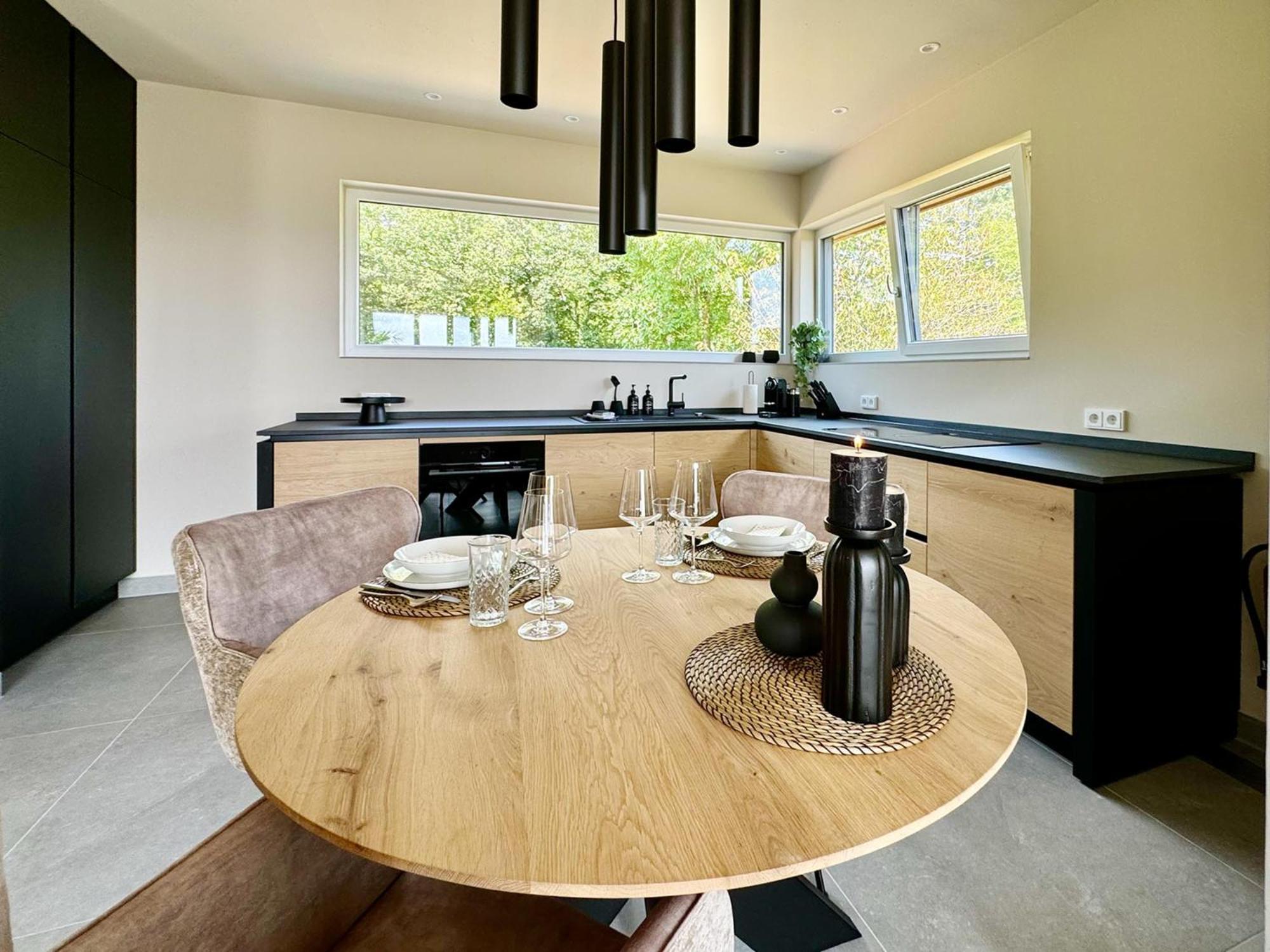 Luxapart Eifel Mit Privater Sauna Harscheid الغرفة الصورة
