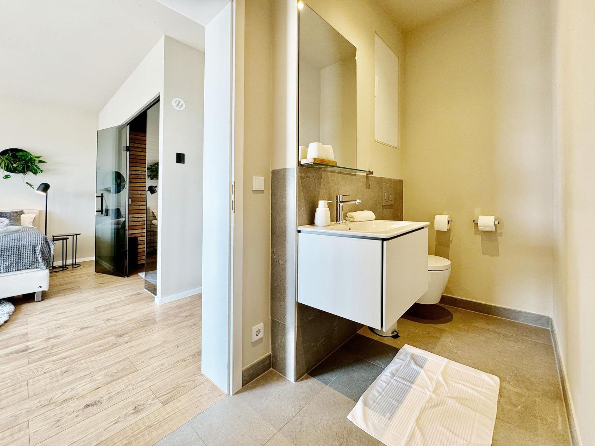 Luxapart Eifel Mit Privater Sauna Harscheid المظهر الخارجي الصورة