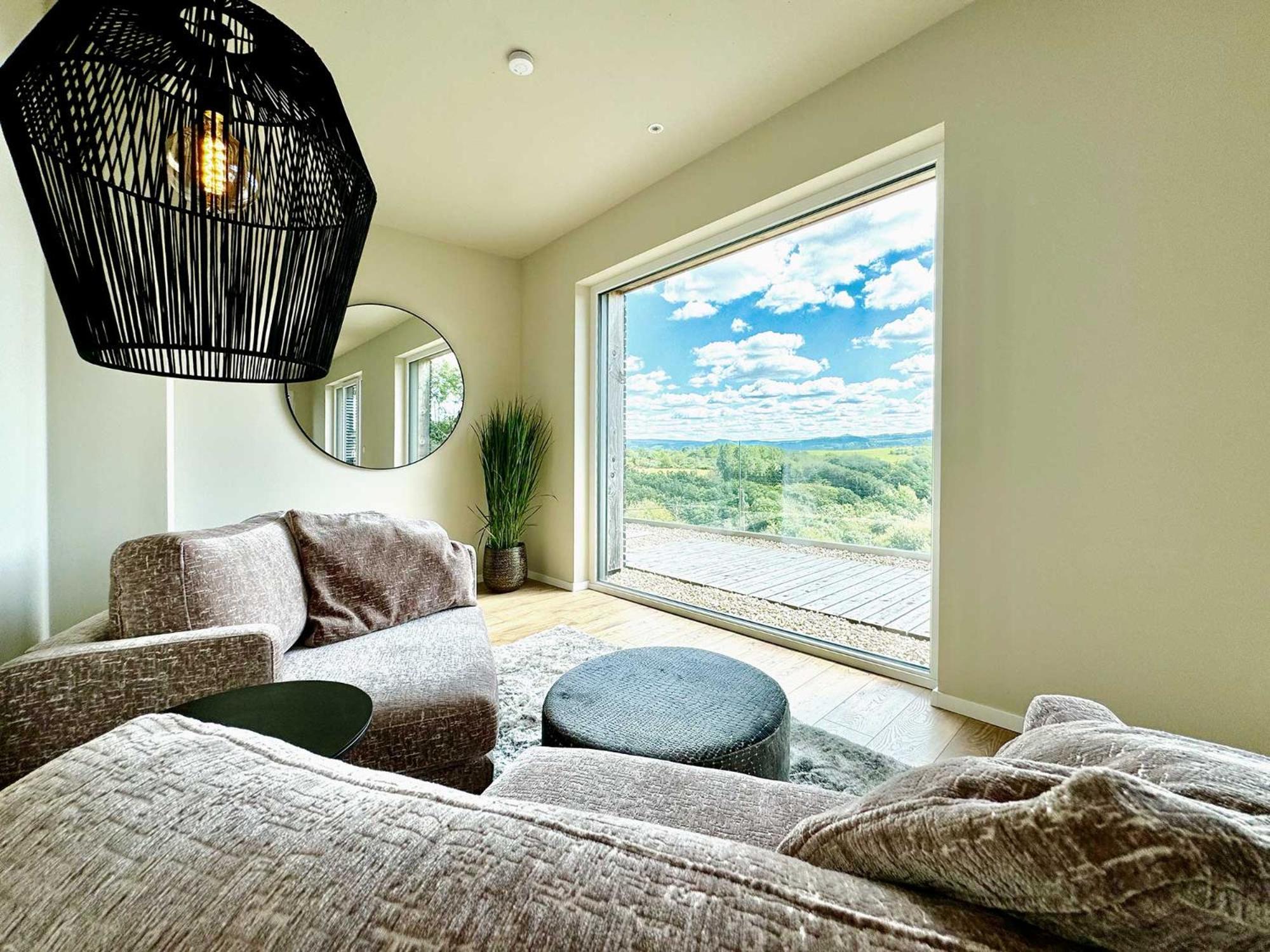 Luxapart Eifel Mit Privater Sauna Harscheid الغرفة الصورة