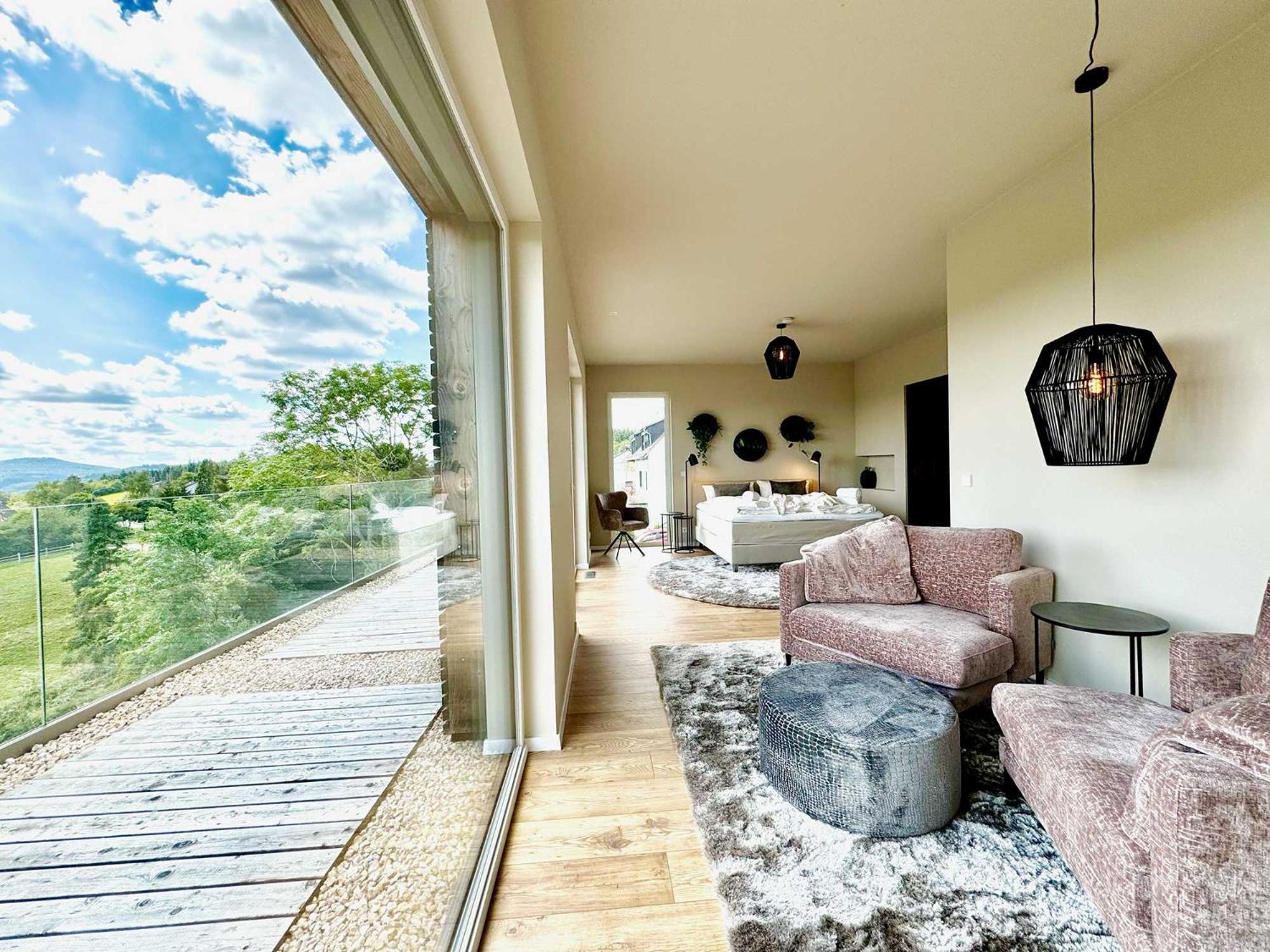 Luxapart Eifel Mit Privater Sauna Harscheid المظهر الخارجي الصورة
